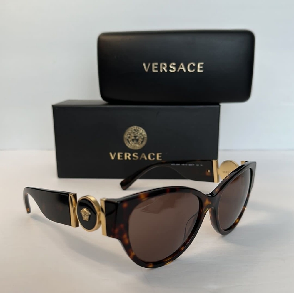 - New Authentic Versaceversace Acetate Sunglasses - image 1
